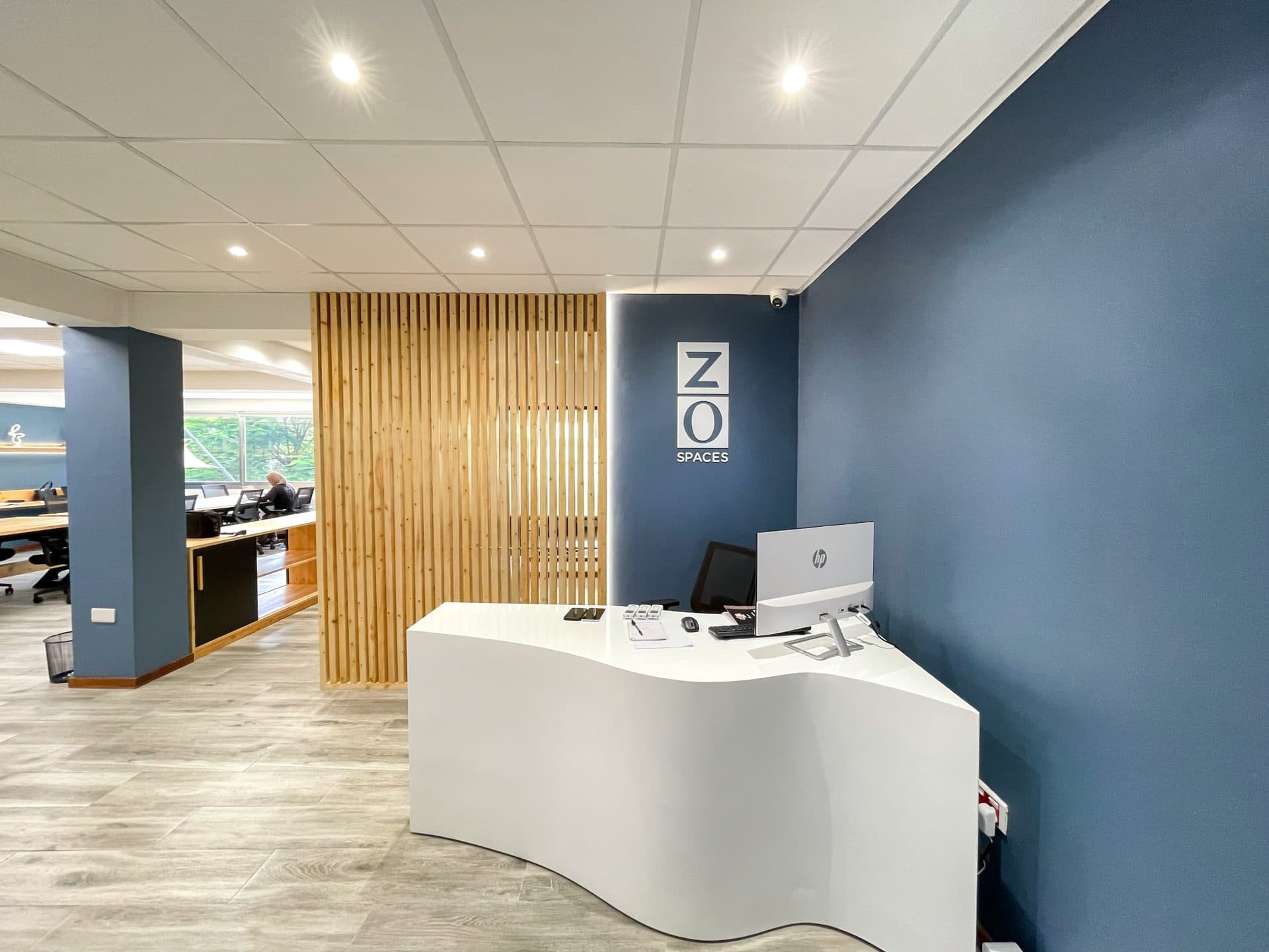 The reception at ZO Slipway